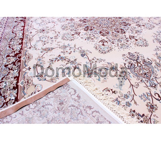 Високощільний килим Esfahan 5978A ivory-d.red - Висока якість за найкращою ціною в Україні зображення 3.