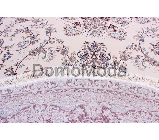 Високощільний килим Esfahan 5978A ivory-d.red - Висока якість за найкращою ціною в Україні зображення 2.