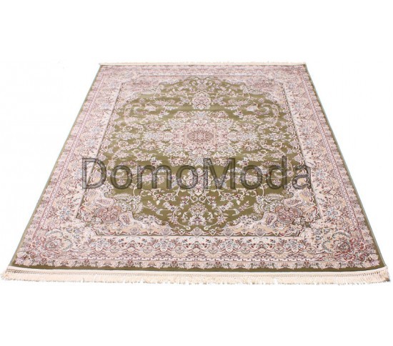 Високощільний килим Esfahan 5978A green-ivory - Висока якість за найкращою ціною в Україні