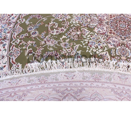 Високощільний килим Esfahan 5978A green-ivory - Висока якість за найкращою ціною в Україні зображення 4.