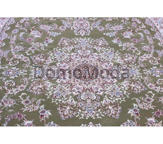 Високощільний килим Esfahan 5978A green-ivory - Висока якість за найкращою ціною в Україні зображення 3.