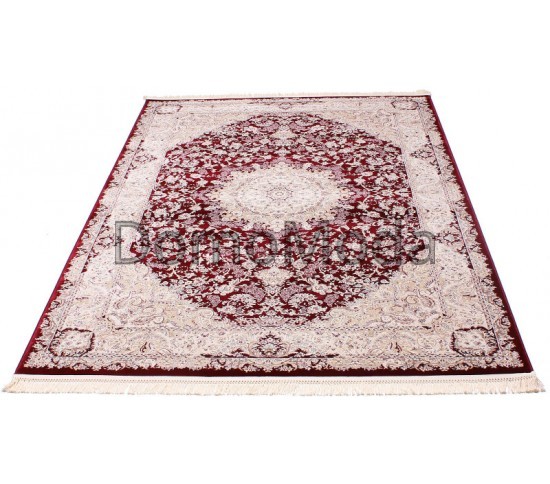 Високощільний килим Esfahan 7786A d.red-ivory - Висока якість за найкращою ціною в Україні