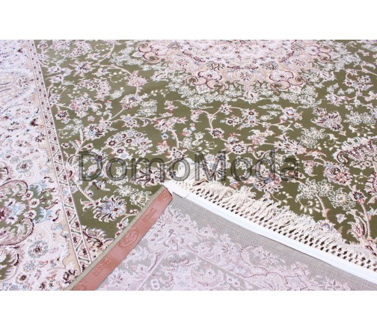 Високощільний килим Esfahan 7786A green-ivory - Висока якість за найкращою ціною в Україні зображення 2.