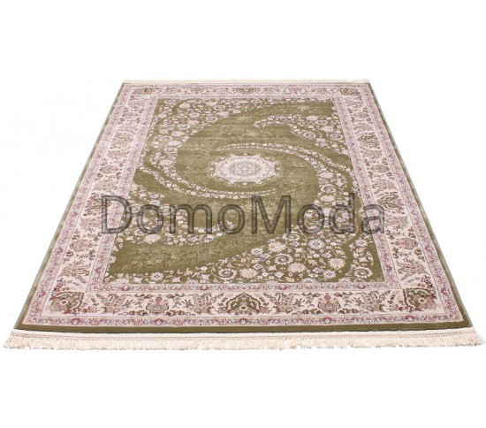 Високощільний килим Esfahan 7927A green-ivory - Висока якість за найкращою ціною в Україні