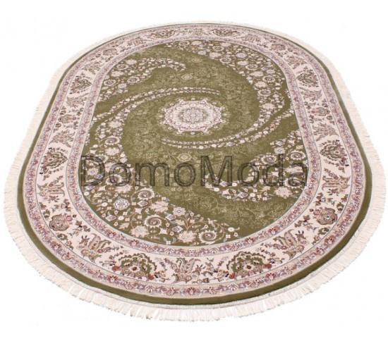 Високощільний килим Esfahan 7927A green-ivory - Висока якість за найкращою ціною в Україні зображення 2.