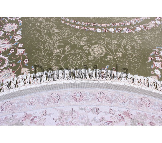 Високощільний килим Esfahan 7927A green-ivory - Висока якість за найкращою ціною в Україні зображення 4.