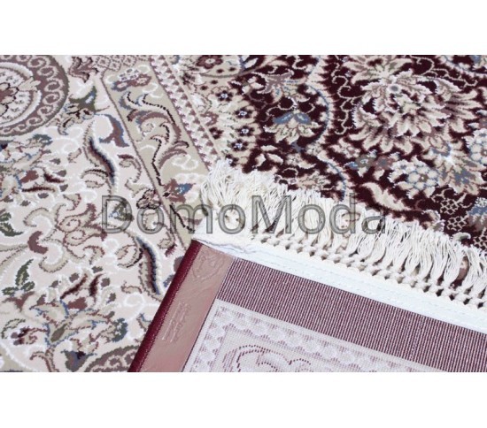 Високощільний килим Esfahan 9915A d.red-ivory - Висока якість за найкращою ціною в Україні зображення 3.