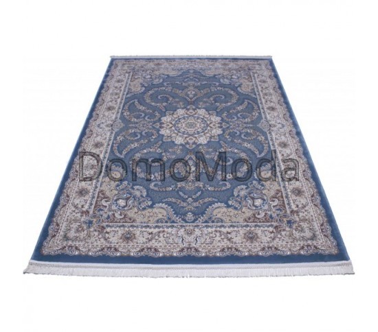 Высокоплотный ковер Esfehan 9720A blue-ivory Купить в интернет магазине ДомоМода Высокоплотный ковер Esfehan 9720A blue-ivory - высокое качество по лучшей цене в Украине
