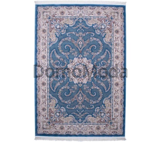 Высокоплотный ковер Esfehan 9720A blue-ivory Купить в интернет магазине ДомоМода фото 5 Высокоплотный ковер Esfehan 9720A blue-ivory - высокое качество по лучшей цене в Украине изображение 5.