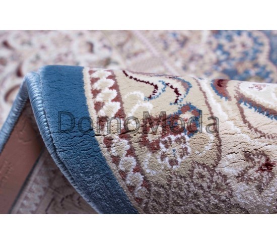Высокоплотный ковер Esfehan 9915A blue-ivory Купить в интернет магазине ДомоМода фото 5 Высокоплотный ковер Esfehan 9915A blue-ivory - высокое качество по лучшей цене в Украине изображение 5.