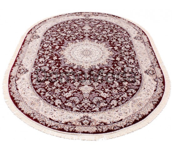 Високощільний килим Esfahan X008A red-ivory - Висока якість за найкращою ціною в Україні зображення 5.