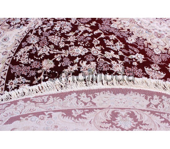 Високощільний килим Esfahan X008A red-ivory - Висока якість за найкращою ціною в Україні зображення 4.