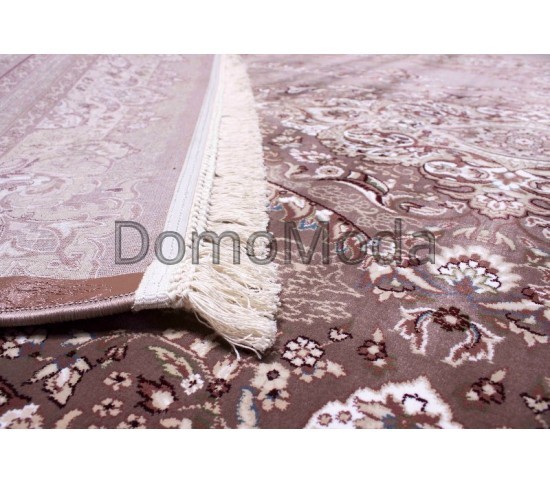 Высокоплотный ковер Esfehan 9839A Brown-Ivory Купить в интернет магазине ДомоМода фото 2 Высокоплотный ковер Esfehan 9839A Brown-Ivory - высокое качество по лучшей цене в Украине изображение 2.