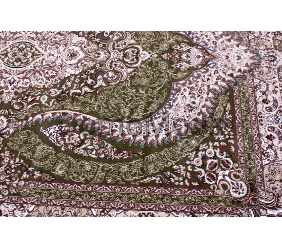 Высокоплотный ковер Esfehan 9839A Green-Ivory Купить в интернет магазине ДомоМода фото 3 Высокоплотный ковер Esfehan 9839A Green-Ivory - высокое качество по лучшей цене в Украине изображение 3.