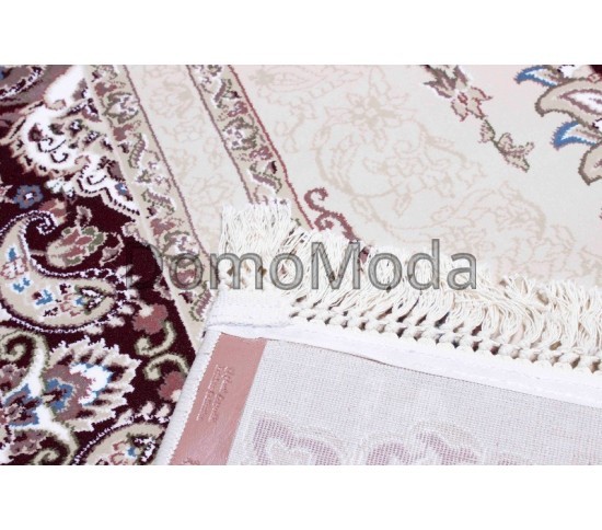 Високощільний килим Esfahan 9839A Ivory-D.Red - Висока якість за найкращою ціною в Україні зображення 3.