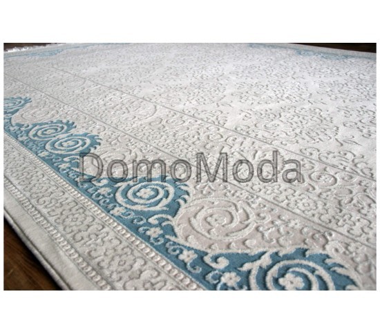 Високощільний килим INCI  4821 CREAM-BLUE - Висока якість за найкращою ціною в Україні зображення 2.