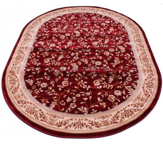 Високощільний килим Imperia 5816A d.red-ivory - Висока якість за найкращою ціною в Україні зображення 3.