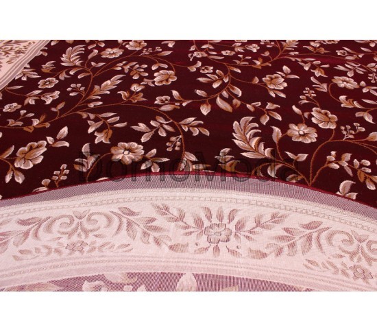 Високощільний килим Imperia 5816A d.red-ivory - Висока якість за найкращою ціною в Україні зображення 2.