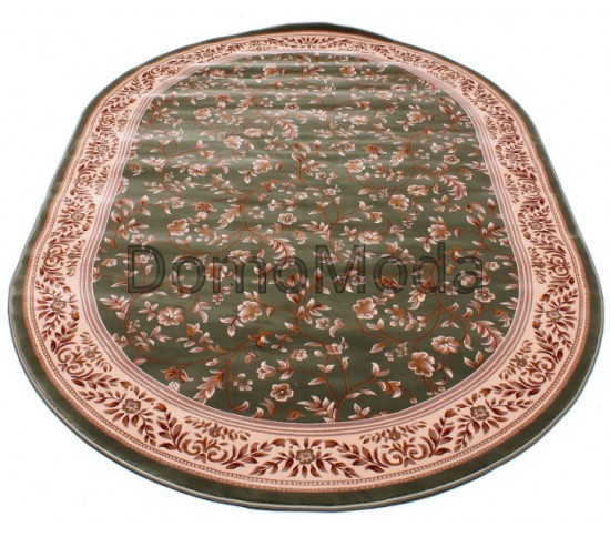 Високощільний килим Imperia 5816A green-ivory - Висока якість за найкращою ціною в Україні зображення 4.