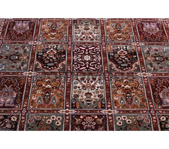 Высокоплотный ковер Imperia 8317B d.red-d.red - высокое качество по лучшей цене в Украине изображение 3.