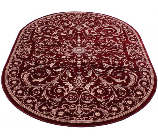 Високощільний килим Imperia 8356A d.red-d.red - Висока якість за найкращою ціною в Україні зображення 3.