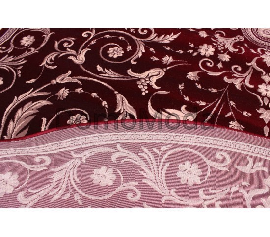 Високощільний килим Imperia 8356A d.red-d.red - Висока якість за найкращою ціною в Україні зображення 2.