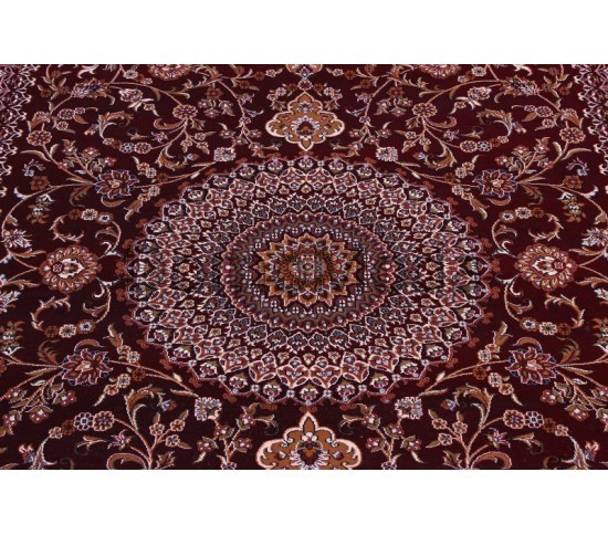 Високощільний килим Imperia 8357A d.red-ivory - Висока якість за найкращою ціною в Україні зображення 4.