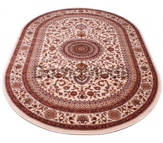 Високощільний килим Imperia 8357A ivory-ivory - Висока якість за найкращою ціною в Україні зображення 5.