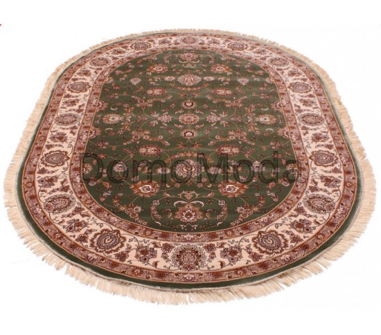 Високощільний килим Imperia X209A green-ivory - Висока якість за найкращою ціною в Україні зображення 4.