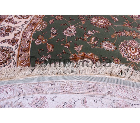 Високощільний килим Imperia X209A green-ivory - Висока якість за найкращою ціною в Україні зображення 3.