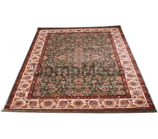 Високощільний килим Imperia Y287A  green-ivory - Висока якість за найкращою ціною в Україні