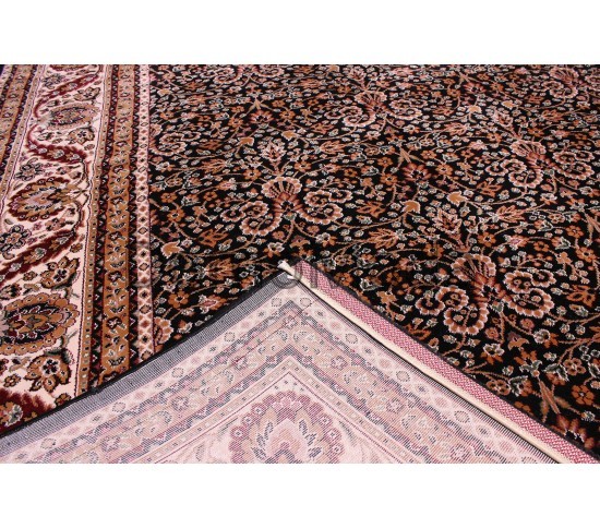 Високощільний килим Imperia J217A black-ivory - Висока якість за найкращою ціною в Україні зображення 2.