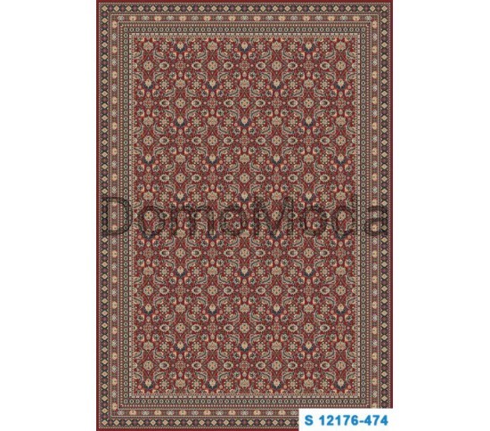 Высокоплотный ковер Kasbah 12176-474 red Купить в интернет магазине ДомоМода Высокоплотный ковер Kasbah 12176-474 red - высокое качество по лучшей цене в Украине