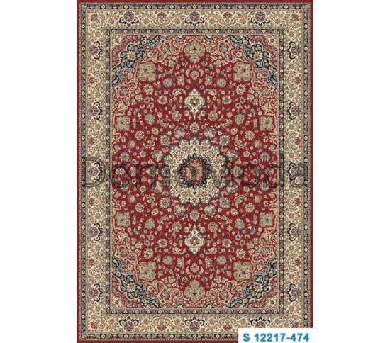 Высокоплотный ковер Kasbah 12217-474 red Купить в интернет магазине ДомоМода Высокоплотный ковер Kasbah 12217-474 red - высокое качество по лучшей цене в Украине