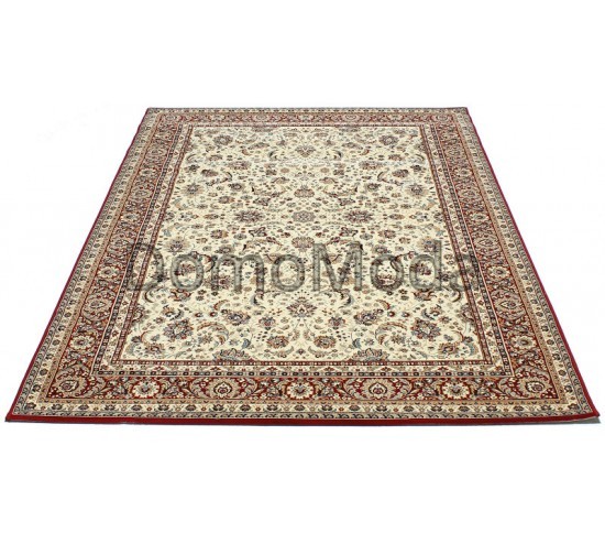 Высокоплотный ковер Kasbah 13720-475 beige-red - высокое качество по лучшей цене в Украине