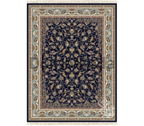 Перський килим Kashan P553-DBL Dark-Blue - Висока якість за найкращою ціною в Україні