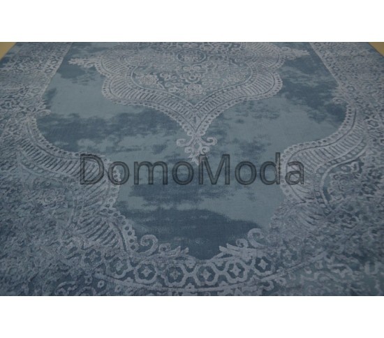 Високощільний килим Maximillian 07965A L.Blue-L.Blue - Висока якість за найкращою ціною в Україні зображення 3.