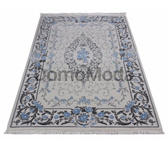 Високощільний килим Mirada 0061A Beige-Blue - Висока якість за найкращою ціною в Україні