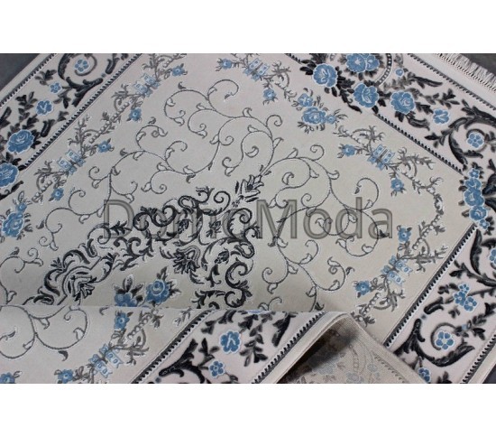 Високощільний килим Mirada 0061A Beige-Blue - Висока якість за найкращою ціною в Україні зображення 3.