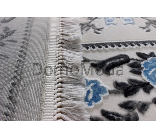 Високощільний килим Mirada 0061A Beige-Blue - Висока якість за найкращою ціною в Україні зображення 2.