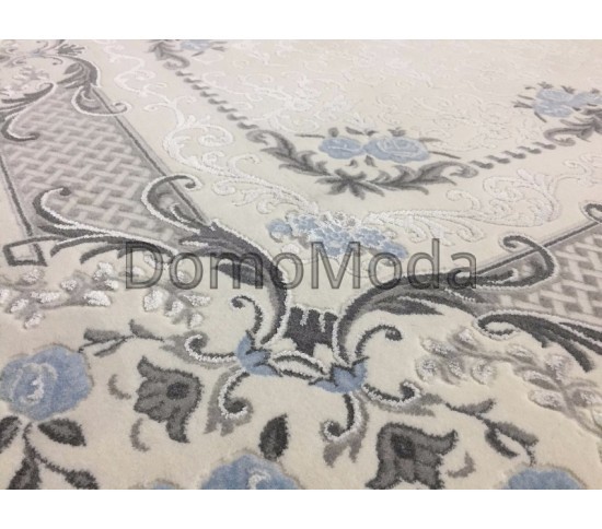 Высокоплотный ковер Mirada 0065A Cream-Mavi - высокое качество по лучшей цене в Украине изображение 3.