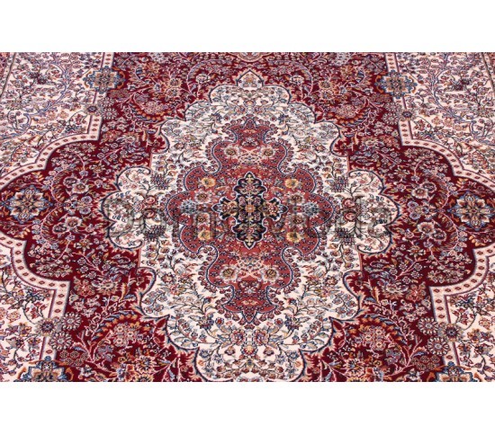 Високощільний килим Sehrazat 9230A Cream Navy - Висока якість за найкращою ціною в Україні зображення 2.