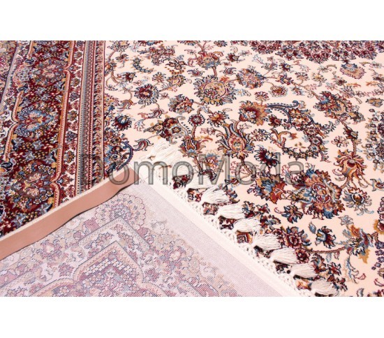 Високощільний килим Sehrazat 9236A cream red - Висока якість за найкращою ціною в Україні зображення 2.