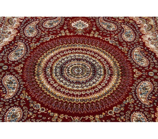 Високощільний килим Sehrazat A032A red cream - Висока якість за найкращою ціною в Україні зображення 3.