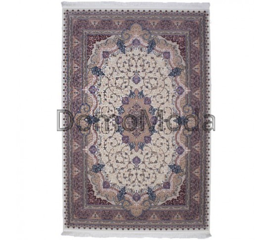 Акриловий килим Shahnameh 8513c c.a.bone-p.pink - Висока якість за найкращою ціною в Україні зображення 6.