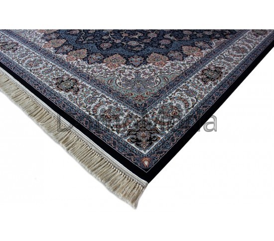 Високощільний килим Shahriyar 004 DARK BLUE - Висока якість за найкращою ціною в Україні зображення 3.