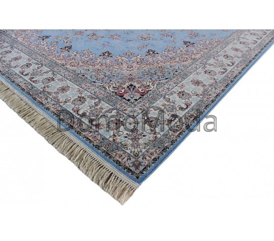 Високощільний килим Shahriyar 017 BLUE - Висока якість за найкращою ціною в Україні зображення 2.