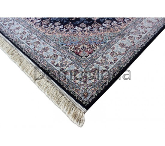 Високощільний килим Shahriyar 017 DARK BLUE - Висока якість за найкращою ціною в Україні зображення 5.