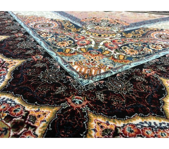 Високощільний килим Sheikh 4282 BLACK - Висока якість за найкращою ціною в Україні зображення 2.