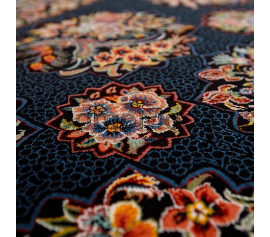 Високощільний килим Sheikh 4249 BLACK - Висока якість за найкращою ціною в Україні зображення 5.